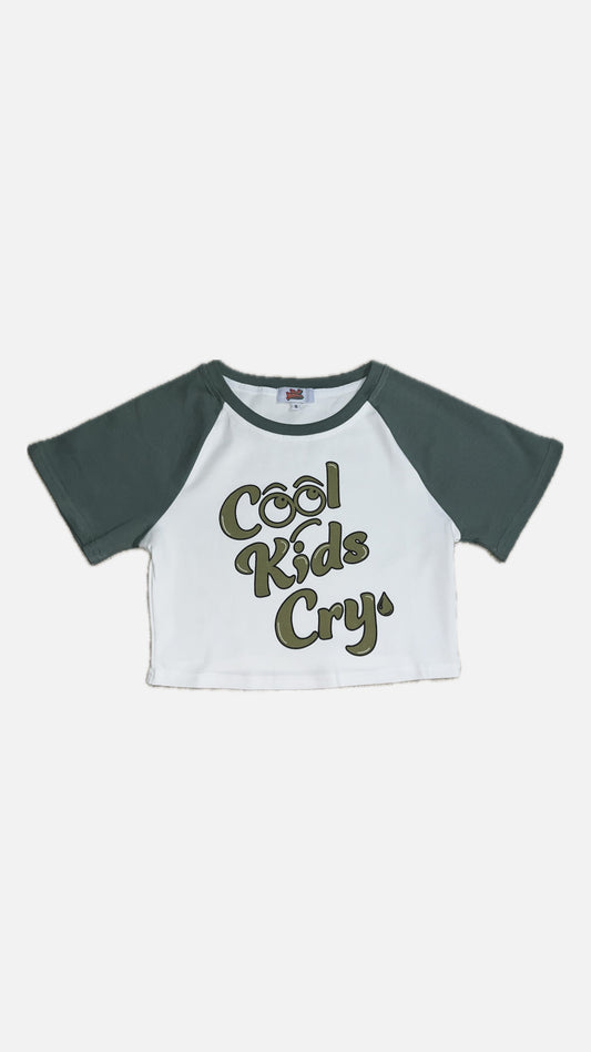 Cool Kids Cry - Green Cropped