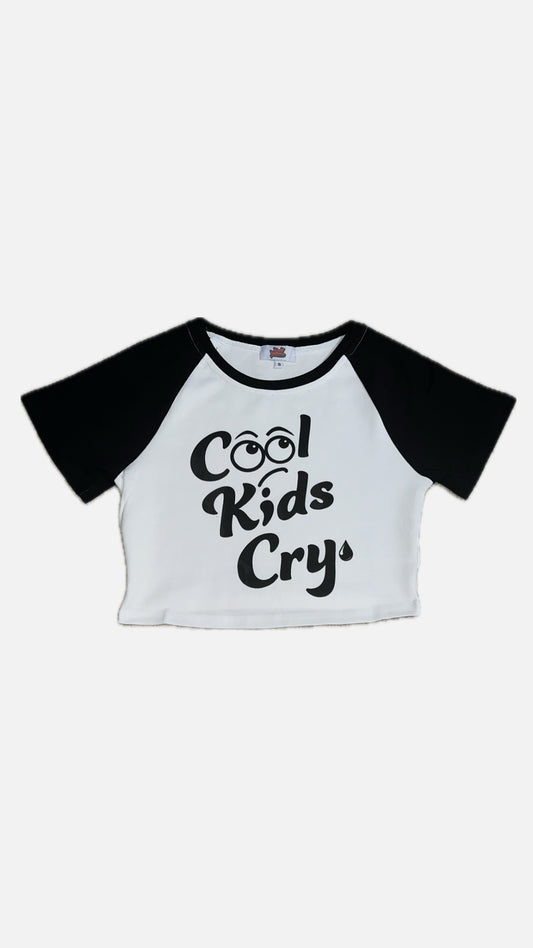 Cool Kids Cry - Black Cropped